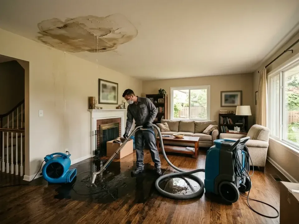 attic-pipe-burst-ceiling-drip-008 — frequently asked questions, Water Damage Restoration & Carpet Care in Fairfield Bay, AR